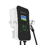 Зарядная станция S'OK Green Energy M3W Series Wallbox EV Charger SM3W10732542-5wf, 1-phase, 7kw (32a/220v), ocpp 1.6j, rfid, wifi, lan, ip54, кабель 5м