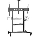 Стойка для телевизора ONKRON TS1991 eLift черный 50"-100" макс.10кг напольный наклон
