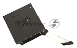 Шкаф настенный Hyperline TWB-0645-GP-RAL9004 19-дюймовый (19"), 6U, 367 x 600 х 450 мм, стеклянная дверь с перфорацией по бокам, ручка с замком, черный (RAL 9004) (разобранный), вид 7