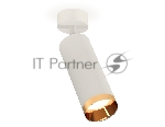 Светильник Ambrella Light SWH/PYG белый песок/золото желтое полированное MR16 GU5.3 (A2202, C6342, N6134)