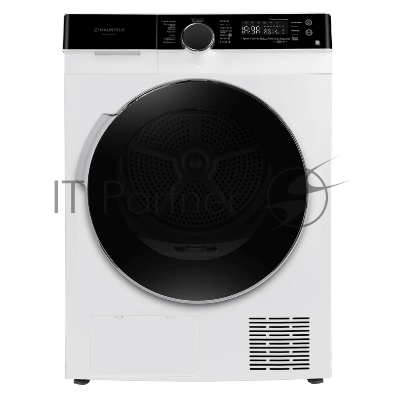 Сушильная машина Maunfeld MFDM1410WH07 белый, 10 кг, сушка - тепловой насос, программ - 14, 59.3 x 85 x 66.5 см