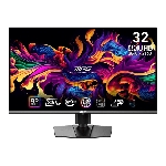 Монитор 31.5" MSI MPG 321URX QD-OLED 3840x2160, 240 Гц, 0.03 мс, 16:9, 250 кд/м², 2xHDMI 2.1, DP 1.4, USB-C (90 Вт), 3.5 Jack, USB Hub (2x USB 2.0), HDR10, черный