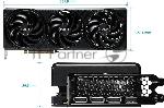 Видеокарта Palit GeForce RTX 5080 Infinity 3, 16 GB GDDR7, 256 bit, 3xDisplayPort, HDMI, GPU 2295 MHz, вид 11