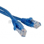 Патч-корд LANMASTER LSZH UTP cat.5e, 10 м, синий