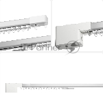 Умный карниз для штор Яндекс, длина 1,8-3 м, работает с Алисой, Zigbee, YNDX-00591