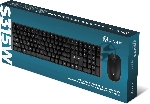 Комплект клавиатура+мышь Oklick S315W беспроводной, USB, 1600 DPI, чёрный, вид 13