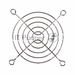 Решетка для вентилятора 80мм Rexant