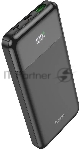 Портативный аккумулятор Hoco J102 Cool figure 10000mAh QC3.0/PD3.0 20W 3A USB-A/USB-C черный