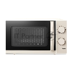 Микроволновая печь Centek CT-1571 бежевый, 20 л, 700 Вт, переключатели - поворотный механизм