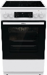 Плита электрическая Gorenje GECS5C70WA белый, конфорок 4 электрических, духовка 70 л, 50 см x 85 см x 59.4 см