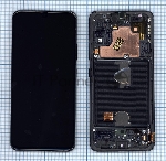 Дисплей для Samsung Galaxy A90 SM-A908F 5G черный с рамкой