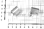 Заглушка петель для ноутбука HP Compaq CQ42 5204020