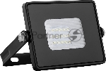 Прожектор светодиодный FERON 294932835 SMD 20W 4000K IP65, черный с матовым стеклом, LL-919