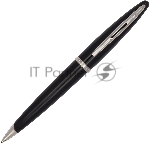 Ручка шариковая Waterman Carene (CWS0293950) Black ST, M, синие чернила, подарочная коробка, вид 2
