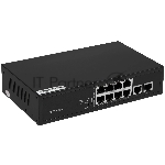 Коммутатор GIGALINK GL-SW-F005-08P, 8×100 Мбит/с PoE + 2×100 Мбит/с Uplink, неуправляемый