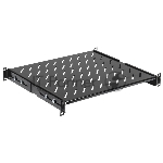 Полка стационарная ITK FS05-800PI-R 1U нагр.:100кг. 19" 800мм черный (упак.:1шт)