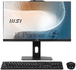 Моноблок MSI Modern AM242P 1M AiO 23,8" FHD (1920x1080)IPS AG Non-touch,Core i7-150U (1.8GHz),16Gb DDR5(2*8Gb),512Gb SSD M.2, Intel UHD, WiFi,BT, camera,WirelessKB&mouse Eng/Rus, No OS,1y,черный (9S6-AE0721-1466)