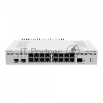 Маршрутизатор MikroTik CCR2004-16G-2S+PC, 16×1 Гбит/с + 2×10 Гбит/с SFP+, управляемый