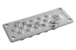 Ввод кабельный пластик V0 UL94. (16 отв.) IP54 ДКС R5HTC16
