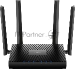Роутер беспроводной Cudy WR3000E 2.0 Гигабитный роутер Wi-Fi 6 AX3000, 2,4/5 ГГц, до 2976 Мбит/с, 5x1 Гбит/с, IPv6, 4 антенны, черный