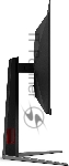 Монитор 27" AOC Q27G4ZD QD-OLED 2560x1440, 240 Гц, 0.03 мс, 16:9, 1000 кд/м² (пиковая), DisplayHDR True Black 400, DP 1.4, HDMI 2.0, USB Hub (4x USB 3.2), 3.5 Jack, Adaptive-Sync, черный, вид 34