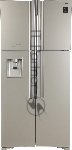 Холодильник Hitachi R-W660PUC7X GC шампань стекло двухкамерный 396/144л морозилка сверху, No Frost, Side by Side, вид 15