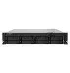 Сетевое хранилище без дисков SMB QNAP TS-832PXU-4G 8-Bay AL324 quad-core 1.7 GHz 2U rackmount NAS, 4Gb DDR4 UDIMM RAM (max 1x16Gb), SATA 6Gb/s, 2x 10GbE SFP+ LAN, 2x2.5 GbE LAN, 1x PCIe Gen2 x2 slot. W/o RAIL-B02