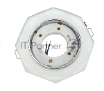 Встраиваемый точечный светильник G216 CH/WH хром/матовый GX53+3W(LED WHITE)