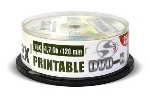 Диск DVD-R Mirex 4.7 Gb, 16x, Cake Box (25), Ink Printable (25/300)