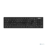 Беспроводная клавиатура Philips SPK6103, 2,4 GHz 104 клав, русская заводская раскладка, бесшумная,  чёрный