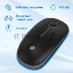 Комплект клавиатура+мышь Oklick S315W беспроводной, USB, 1600 DPI, чёрный, вид 8