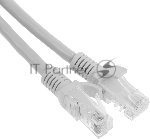 Патч-корд Premier PP6U-3M 10000Гбит/с UTP 4 пары cat.6 CCA molded 3м серый RJ-45 (m)-RJ-45 (m)