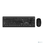 Беспроводной комплект Philips SPT6324, 2.4 GHz 104 клав/3 кнопки, 1600dpi, русская заводская раскладка, чёрный