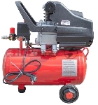 Компрессор поршневой Edon OAC-25/1600 масляный 198л/мин 25л 1600Вт красный, вид 4