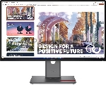 Монитор Lenovo 27" ThinkVision P27QD-40 черный IPS LED 4ms 16:9 HDMI матовая HAS Piv 1500:1 350cd 178гр/178гр 2560x1440 120Hz DP QHD USB 6.8кг