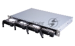 Полка расширения сетевого хранилища без дисков SMB QNAP TL-R400S SATA 6GB/s JBOD storage enclosure, 4-tray 3,5"/2,5" w/o HDD, 1 x SFF-8088, 1 PSU. Rackmount. W/o rail kit RAIL-B02