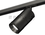 Светильник Ambrella light XT7402020 SBK/PBK черный песок/черный полированный MR16 GU5.3 (A2537, C7402, A2071, C7402, N7031)