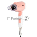 Фен Blackton Bt HD1001C White-Pink Мощность 1000 Вт, Напряжение 220 В, 50 Гц, Регулировка воздушного потока 2, Регулировка температуры 3, Складная ручка, Петля для подвешивания, Концентратор.