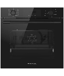 Духовой шкаф Kuppersberg HO 622 B, High-Tech, 78 л, комбинированное управление, дисплей, таймер, 11 режимов, макс. температура 300 градусов, гриль, телескопические направляющие (на 1 уровень), энергоэффективность А, цвет черный, цвет фурнитуры черный