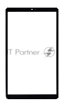 Стекло для Samsung Galaxy Tab A7 Lite SM-T220N черное