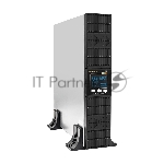 Источник бесперебойного питания On-line ExeGate EP285646RUS PowerExpert ULS-1000.LCD.AVR.C13.USB.RS232.SNMP.2U 1000VA/1000W, On-Line, PF=1, LCD, 4*IEC-C13, RS232, USB, SNMP-slot, Rackmount 2U/Tower, черный