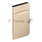 Чехол-книжка универсальный для смартфонов OLMIO р.M, 5.0""-5.5"", (150x73x20мм), золотой