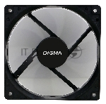 Вентилятор для корпуса Digma DFAN-120-7 черный, 120 мм, 1200 об/мин, 23 дБ, 4 pin