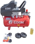 Компрессор поршневой Edon OAC-25/1600 масляный 198л/мин 25л 1600Вт красный, вид 2