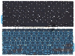 Клавиатура для ноутбука MacBook Pro 13 Retina A1708 черная плоский Enter