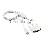 Переходник Gembird Переходник с USB DB25M/AM 1.8m блистер