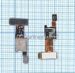 Шлейф со сканером отпечатка пальца для Xiaomi Mi 5S черный