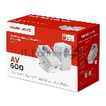 Комплект адаптеров Powerline с розеткой Mercusys MP300P KIT