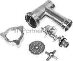 Мясорубка электрическая Bosch MFW68680 черный, 2200 Вт, 4.3 кг/мин, реверс, защита от перегрузки, насадки - 5, вид 19