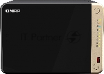 Сетевое хранилище NAS Qnap Original TS-664-8G 6-bay настольный Celeron N5095